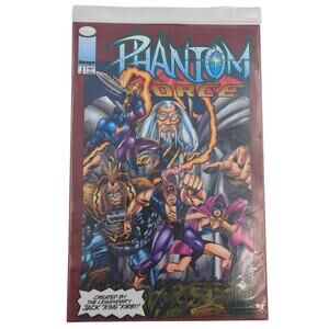Phantom Force #1 Image Comics Jack Kirby Modern Age Brand New Sealed Card